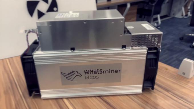 La muestra de Whatsminer M20S llegó - YouTube