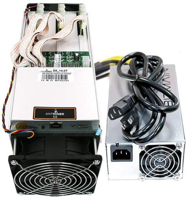Minero restaurado usado 78dB de Bitmain Antminer S9 13,5 Th/S Sha 256 Bitcoin