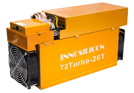 Rafadora de Algorithm SHA256 2100W Bitcoin del minero de Innosilicon T2t 26th/S Asic