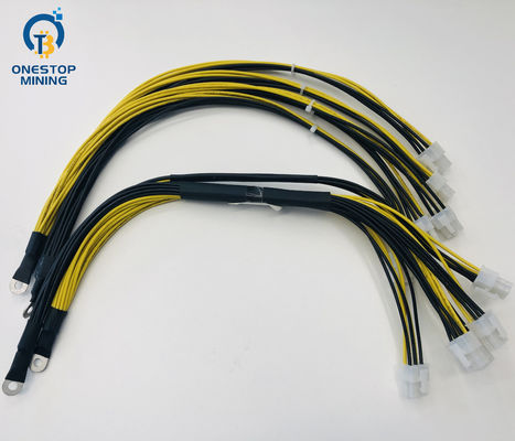 6 piezas de la rafadora de Pin Connector Standard Power Cord Bitcoin