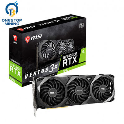 Minero de la tarjeta gráfica Oc Gddr6x Zotac Rtx3080 del juego 10gb de Geforce Rtx 3080 del juego de MSI
