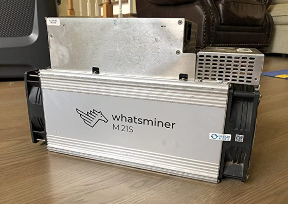 Usado Whatsminer M21S 58T Btc de la mano de segundo rafadora en existencia