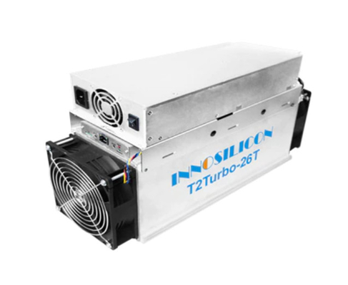 Rafadora de Algorithm SHA256 2100W Bitcoin del minero de Innosilicon T2t 26th/S Asic