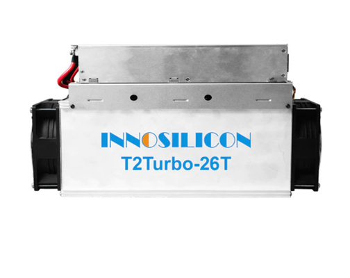 Rafadora de Algorithm SHA256 2100W Bitcoin del minero de Innosilicon T2t 26th/S Asic