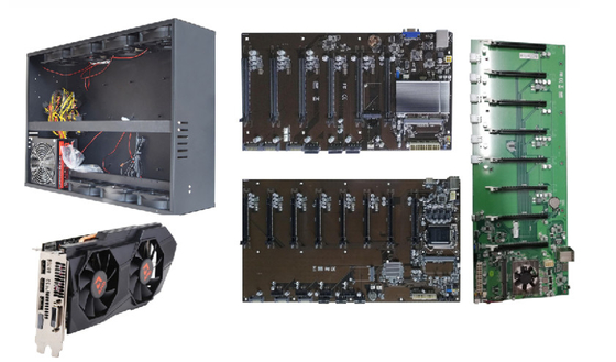 Ti 1660 de Gtx del minero 8 de Gpus 6 GB minero Asic Miners de Ethereum de la tarjeta gráfica de 6 gigabytes