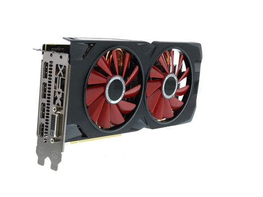 Tarjeta de vídeo de la explotación minera del minero GPU Eth Ethereum de la edición 8GB de XFX AMD Radeon™ RX 580 GTS XXX