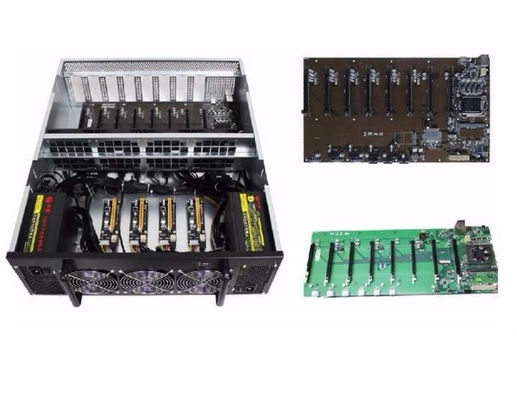 Minero 1660 de Ethereum de la tarjeta gráfica del gigabyte del Ti 6Gb de Gtx del minero 8 de Gpus Asic Rig